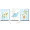 Big Dot of Happiness Baby Boy Dinosaur - Dino Nursery Wall Art and Kids Room Decorations - Gift Ideas - 7.5 x 10 inches - Set of 3 Prints